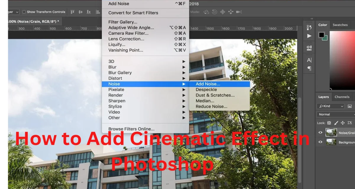 How to Add Cinematic Effects in Photoshop